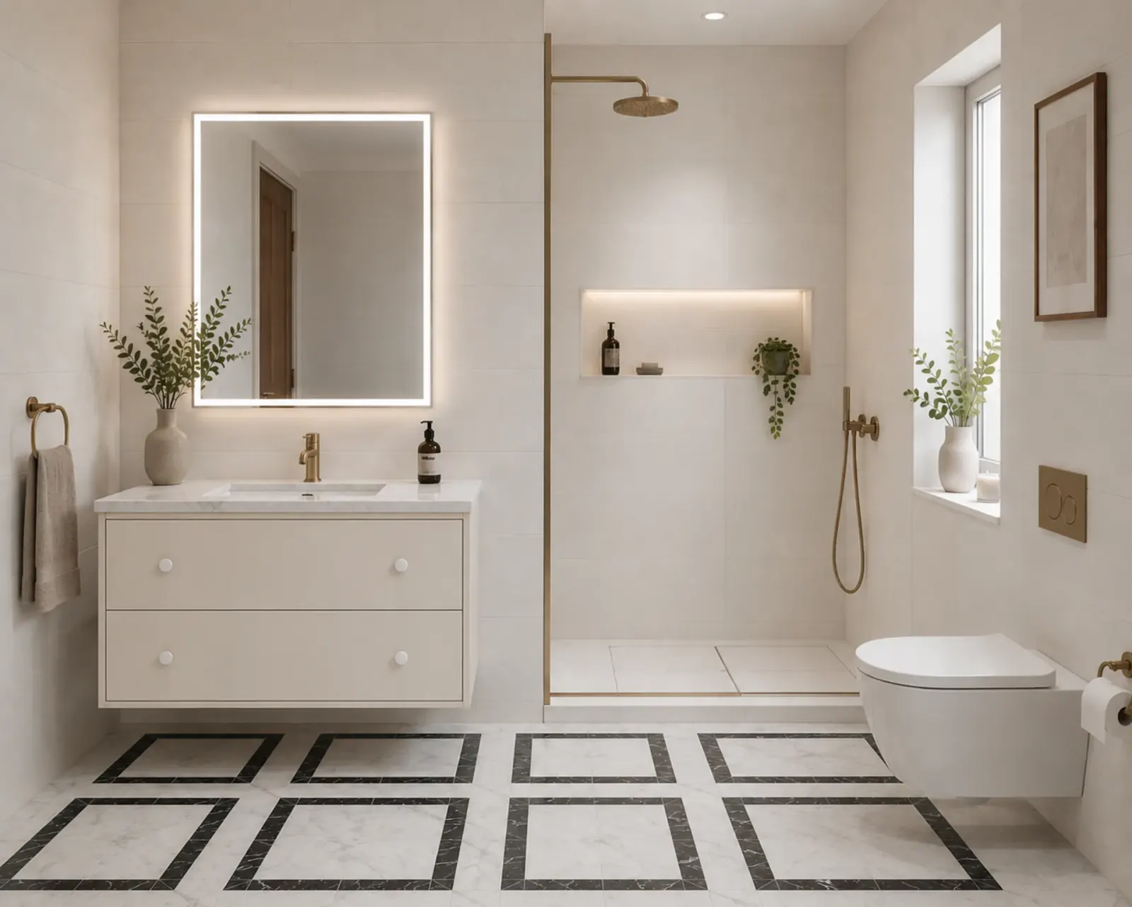 Bathroom after