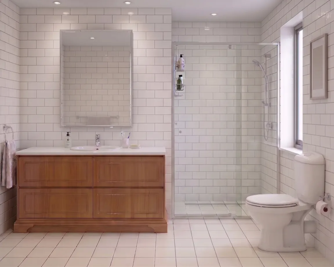 Bathroom before