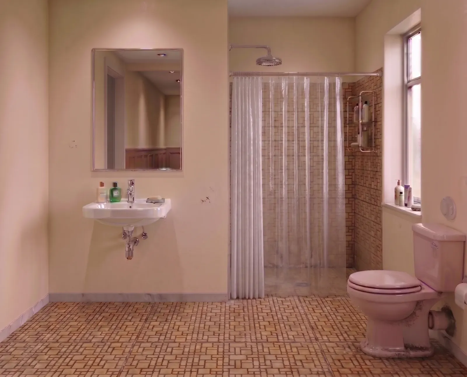 Bathroom before
