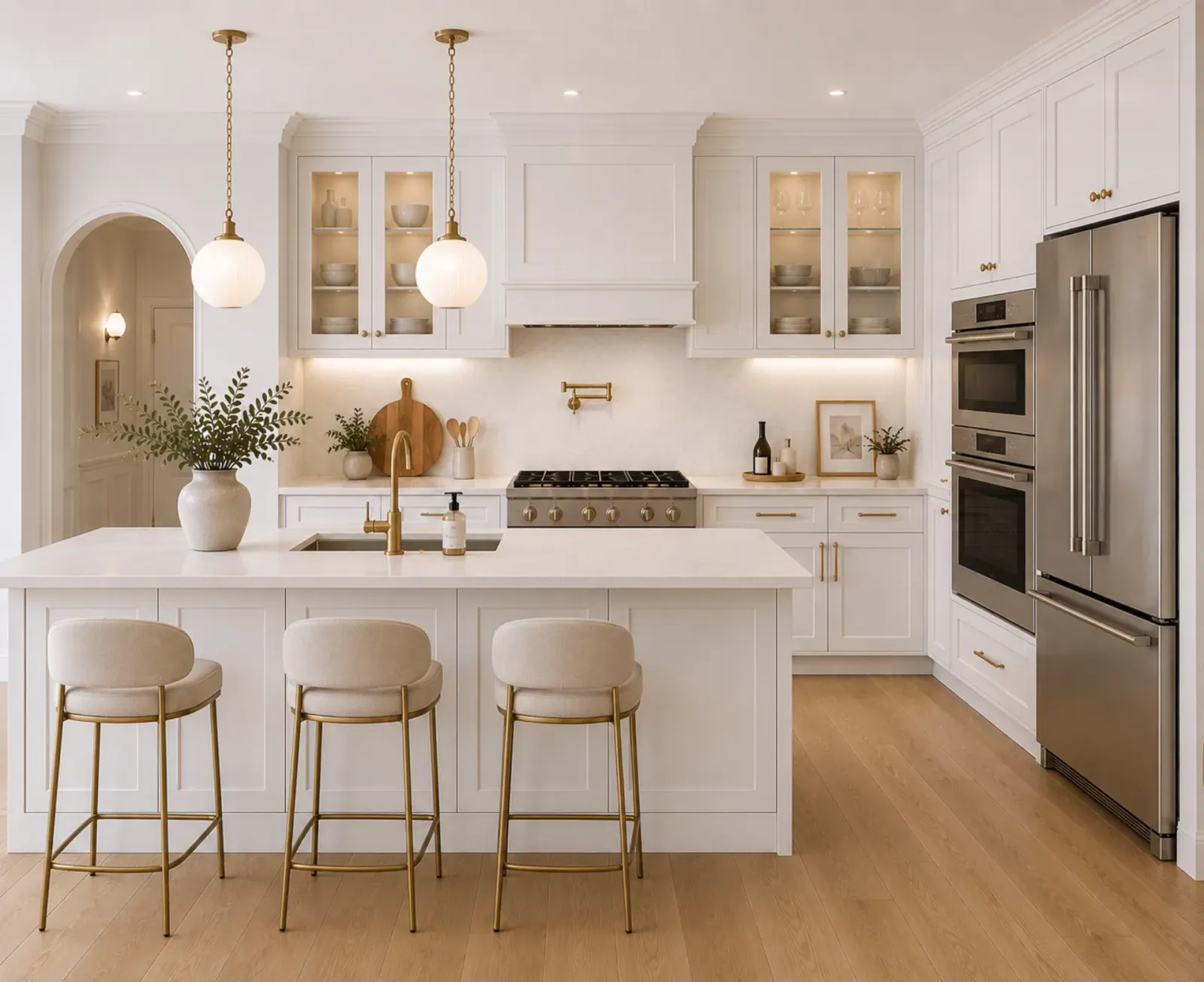 Kitchen after